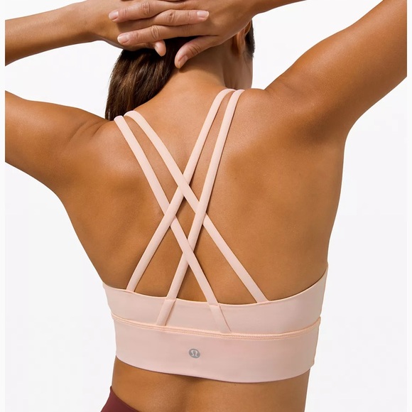 Lululemon Energy Bra Long Line * Feather Pink - Picture 4 of 5
